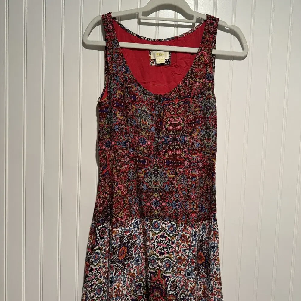 Anthropologie Maeve Violette Midi Dress Size 4 - Picture 3 of 7